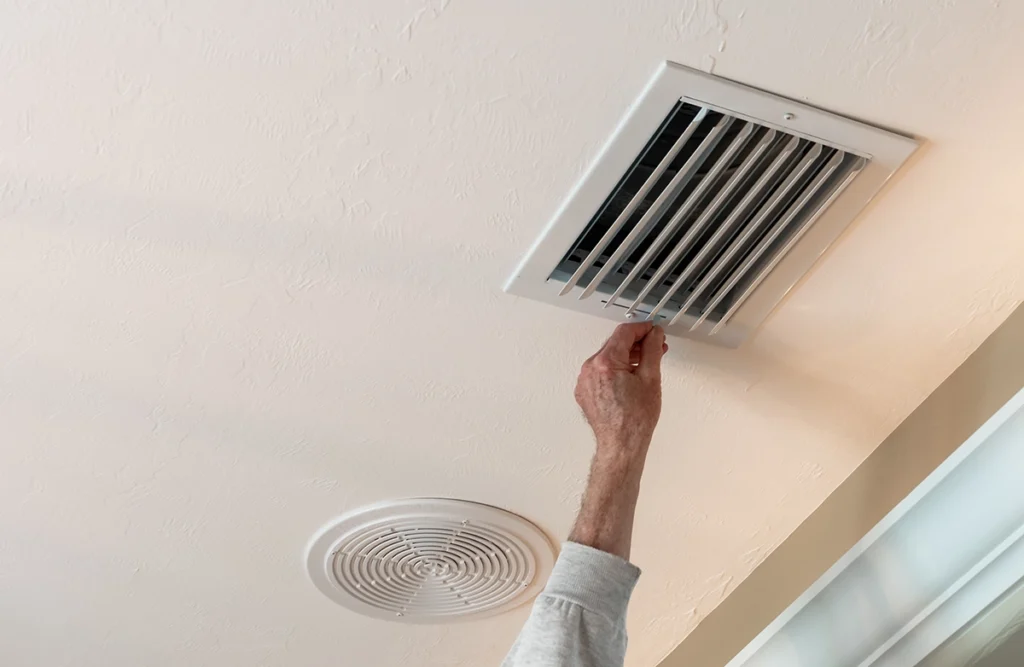 water dripping from ac vent