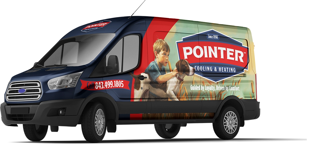 Pointer Cooling & Heating service vehicle